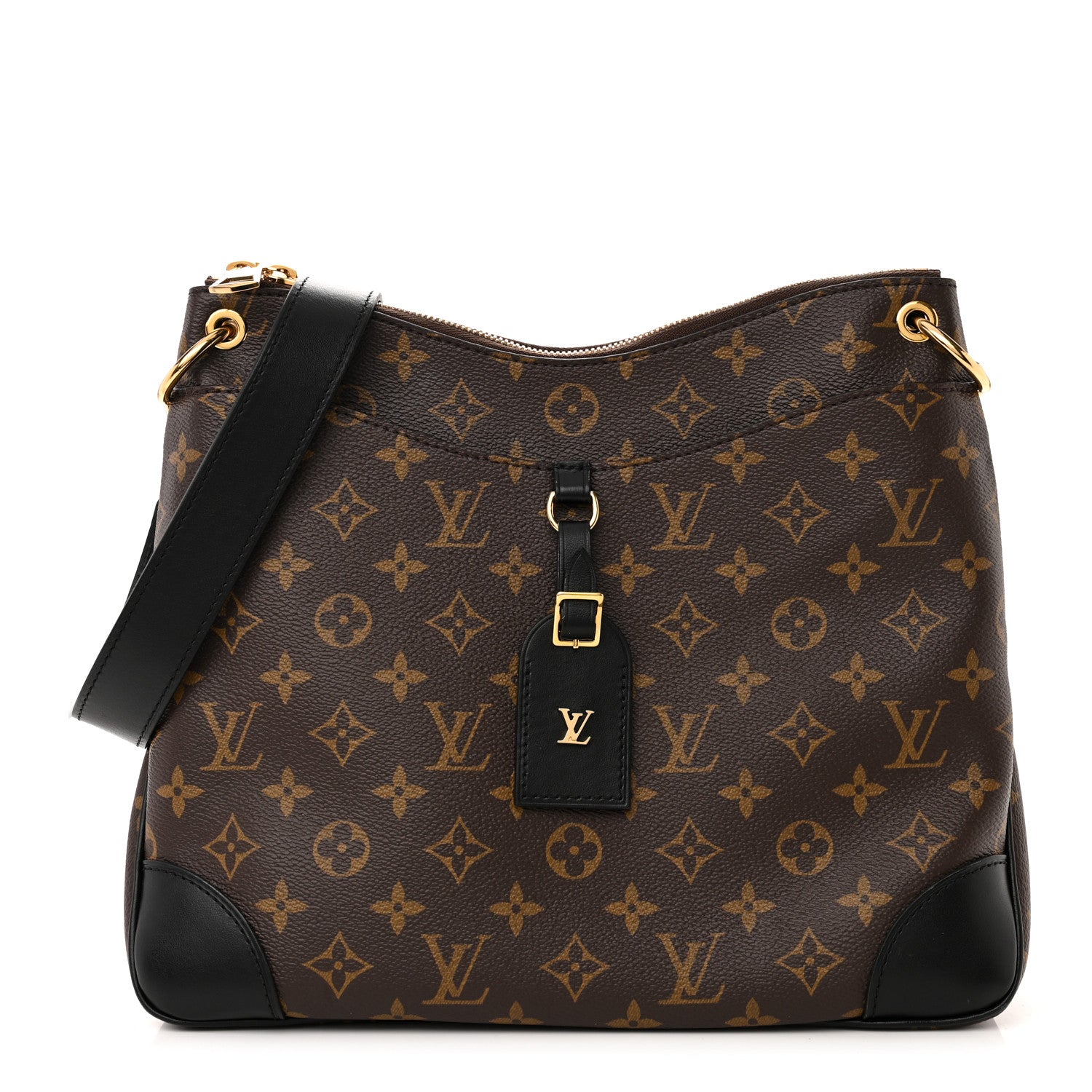 Louis Vuitton Monogram Odeon MM Black 1 of 9