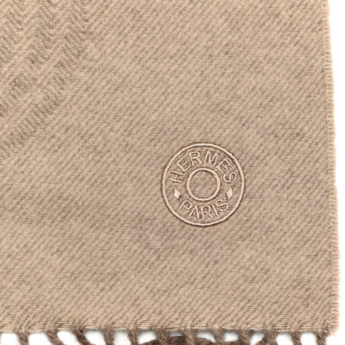 Cashmere Circuit 24 Faubourg Muffler Beige Ficelle