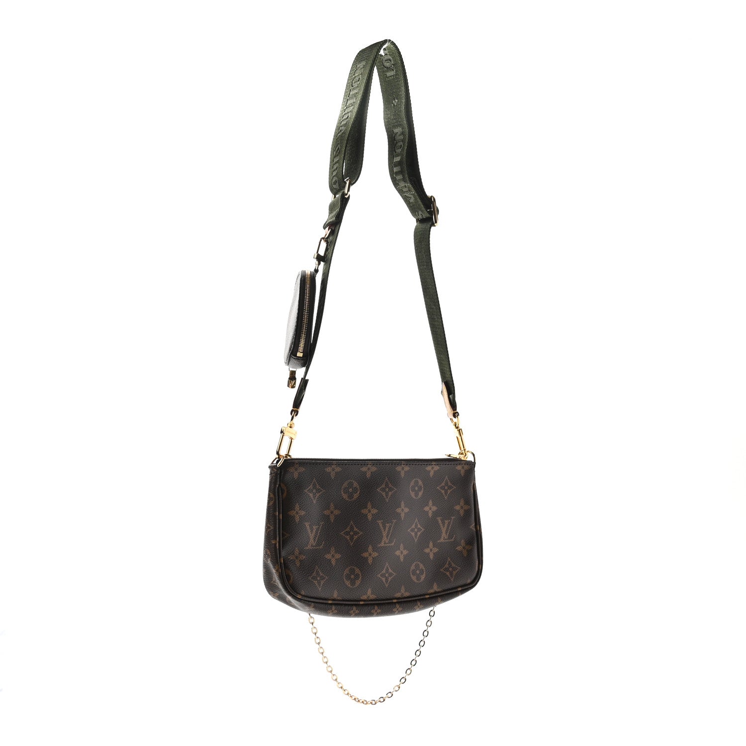 Louis Vuitton Monogram Multi Pochette Accessories Kaki 3 of 10