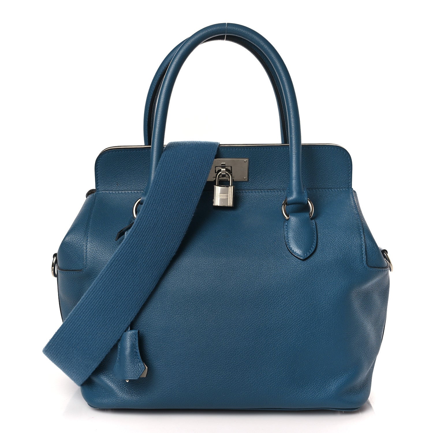 Hermes Evercolor Verso Toolbox 26 Colvert Gris Perle 1 of 8