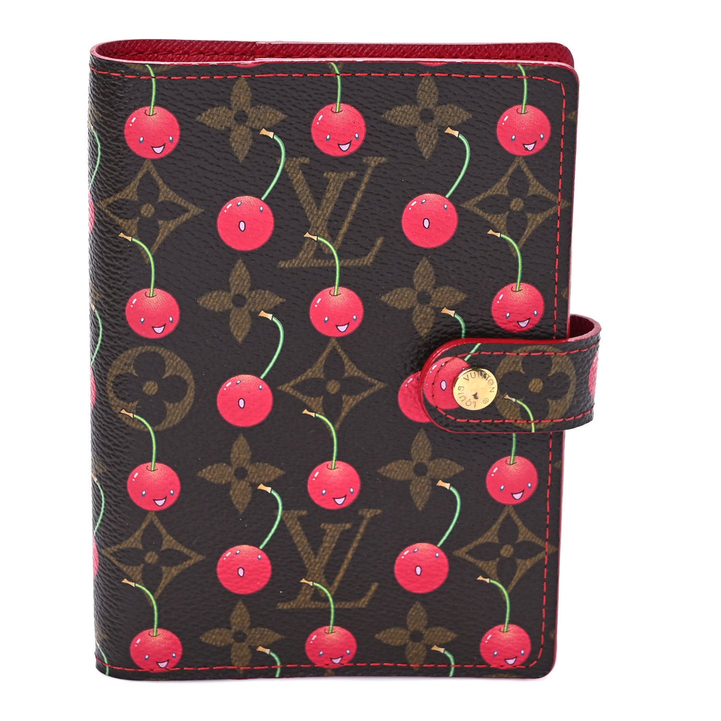 Monogram Cerises Small Ring Agenda Cover