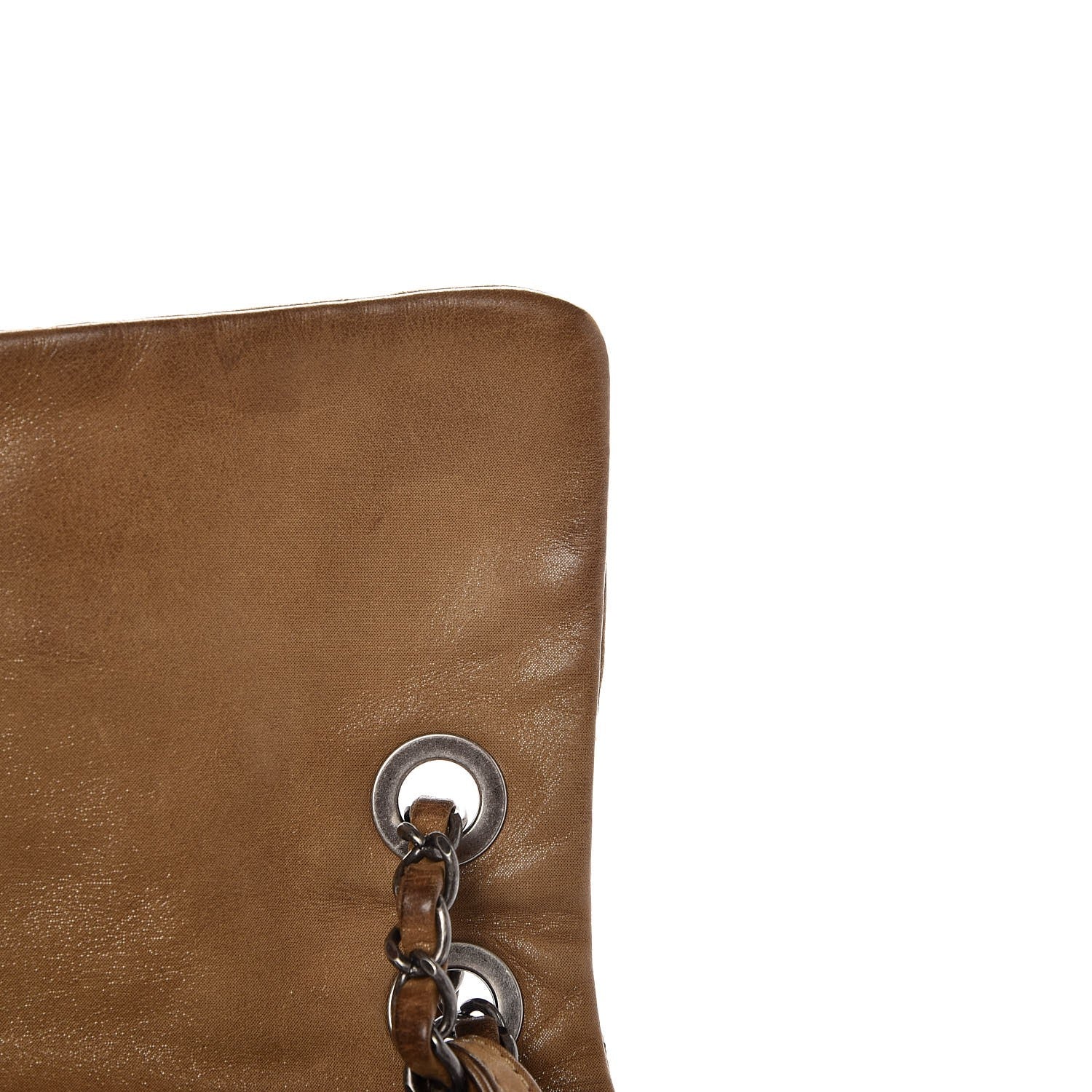Chanel Iridescent Calfskin Quilted VIP Flap Brown 9 of 13