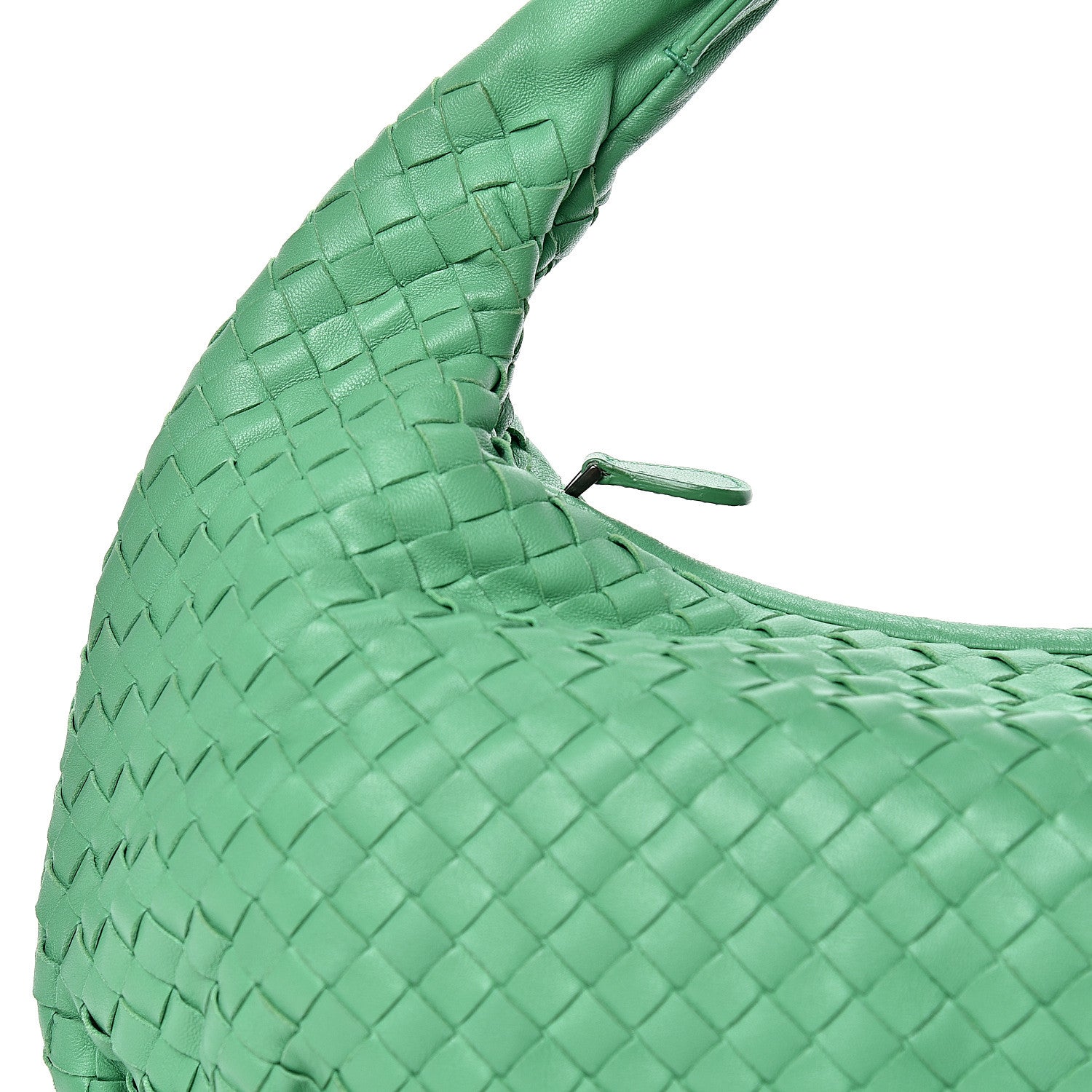 Bottega Veneta Nappa Intrecciato Medium Belly Veneta Hobo Green 7 of 10