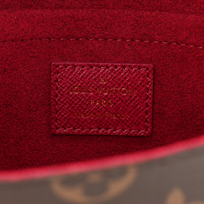 Louis Vuitton Monogram Pochette Felicie Chain Wallet Fuchsia 13 of 21