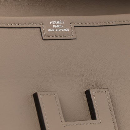 Hermes Swift Jige Elan 29 Clutch Gris Asphalte 8 of 9