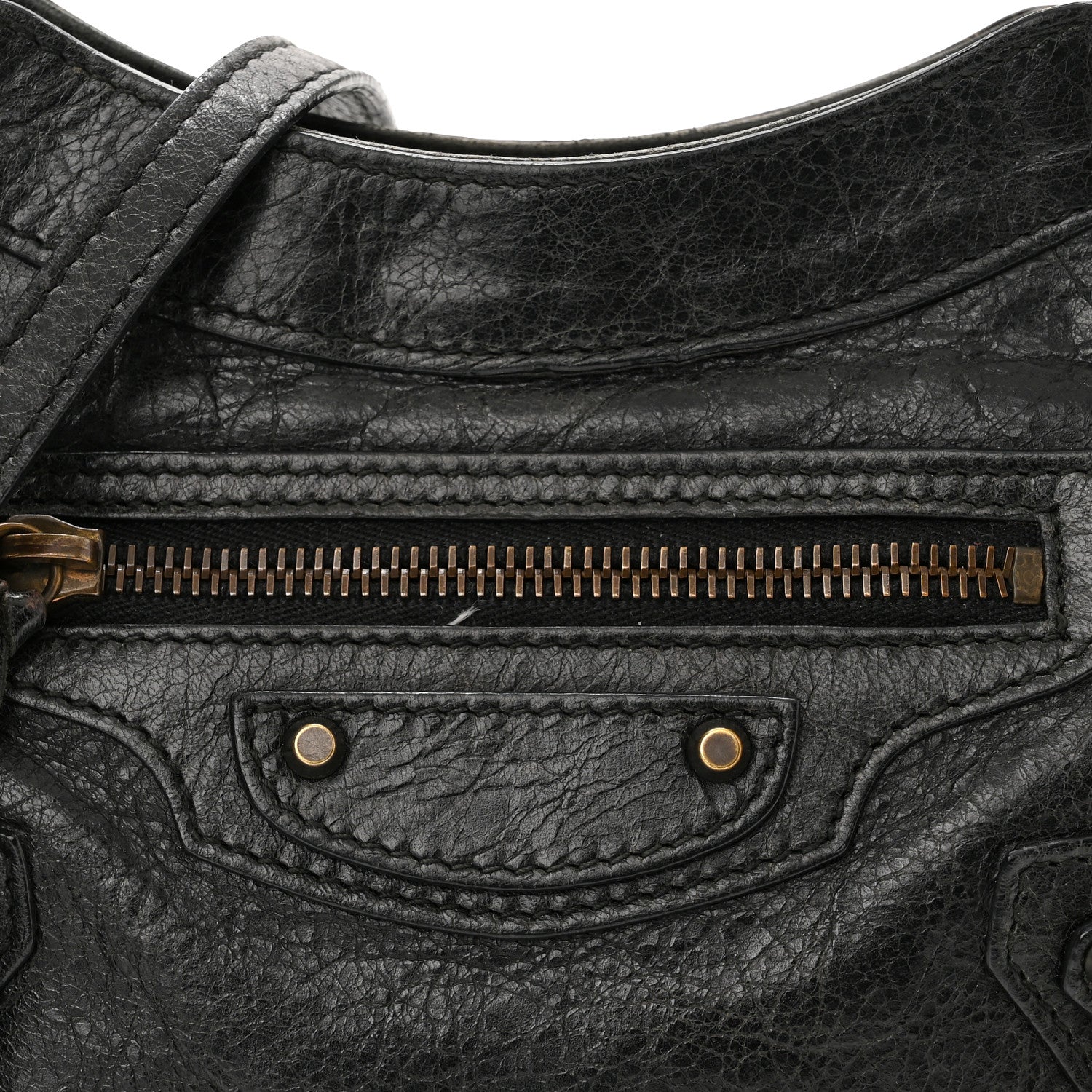 Balenciaga Agneau Classic Hardware Hip Black 7 of 9