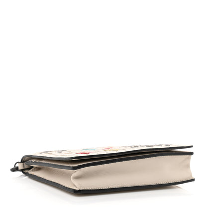 Bottega Veneta Nappa Intrecciato Chain Wallet Mist Abstract 4 of 12