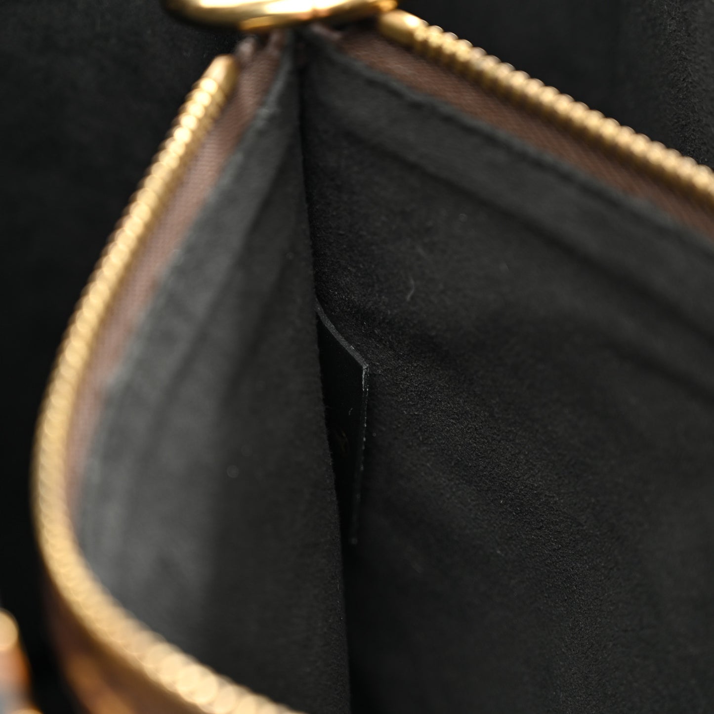 Monogram Flower Tote Black