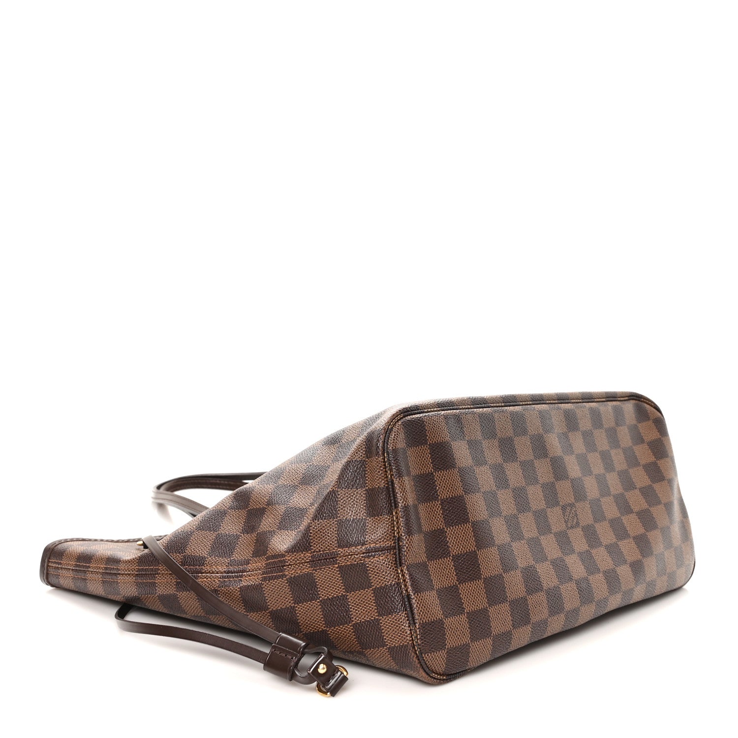 Louis Vuitton Damier Ebene Neo Neverfull MM Rose Ballerine 3 of 9