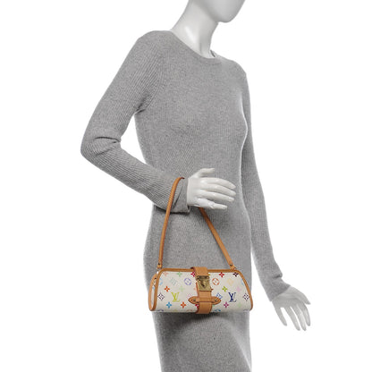 Louis Vuitton Monogram Multicolor Shirley White 2 of 6