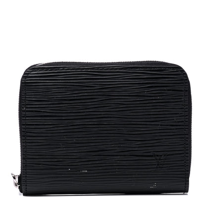Louis Vuitton Epi Zippy Coin Purse Black 1 of 5