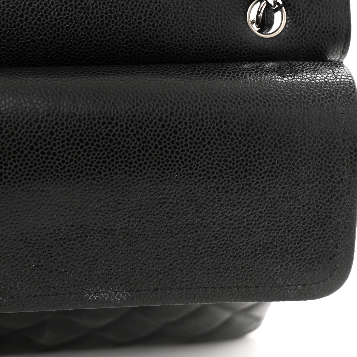 Chanel Caviar Quilted Maxi Double Flap Black 13 of 16