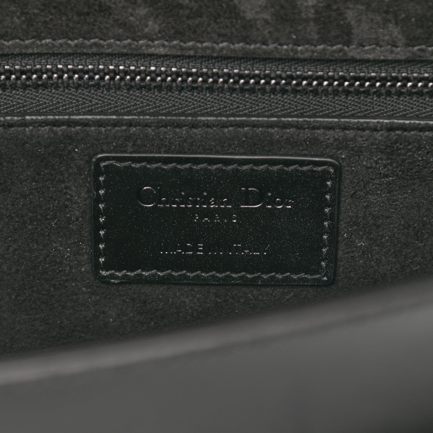 Christian Dior Calfskin 30 Montaigne Chain Flap Bag Black 8 of 11