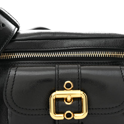 Chloe Shiny Buffalo Small Double Carry Camera Bag Black 8 of 10