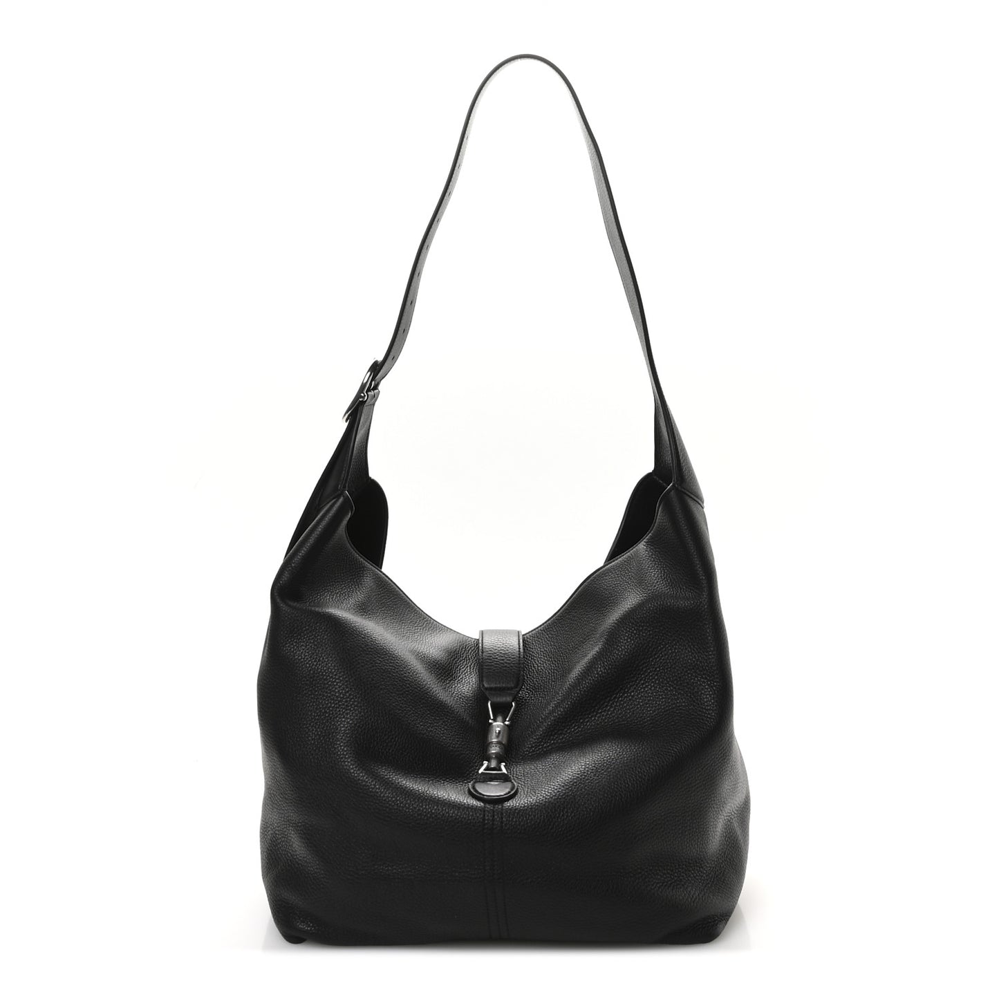 Amour Grane Calfskin Medium Jackie 1961 Crossbody Bag Black