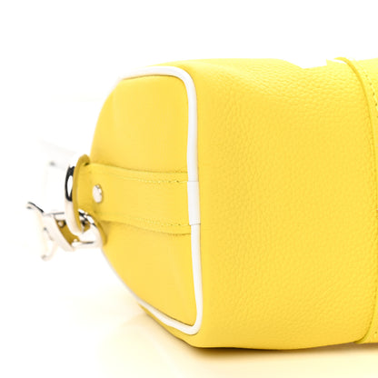 Louis Vuitton Taurillon Everyday LV Keepall XS Yellow 7 of 8