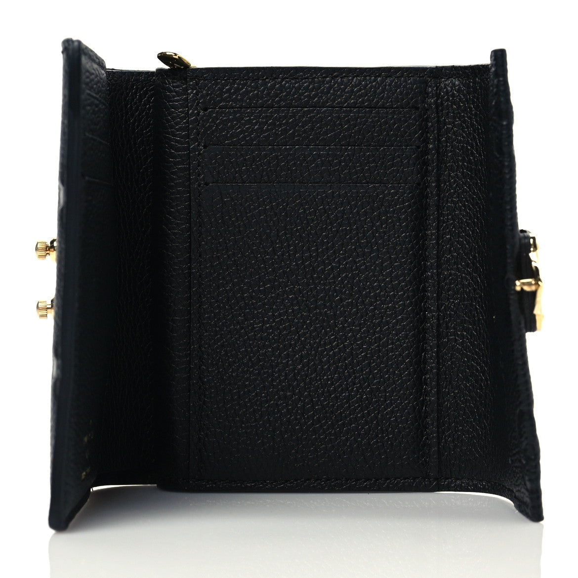 Louis Vuitton Empreinte Metis Compact Wallet Black 5 of 8