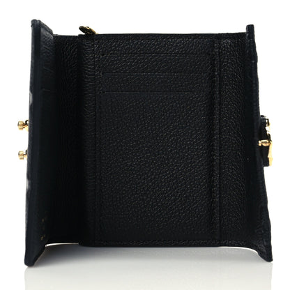 Louis Vuitton Empreinte Metis Compact Wallet Black 5 of 8