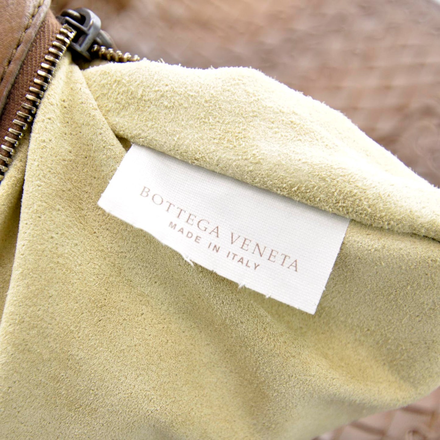 Nappa Intrecciato Large Veneta Hobo Noce