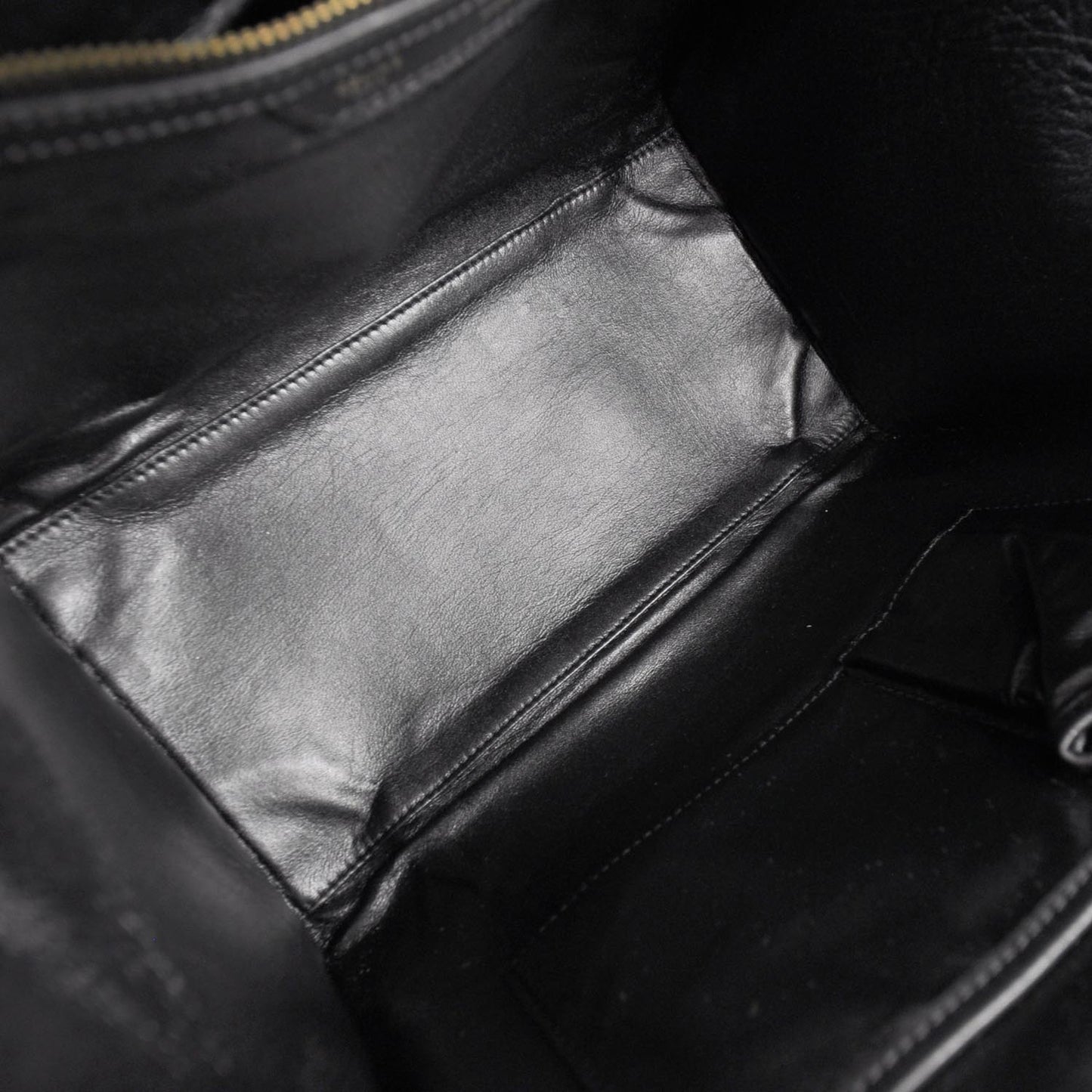 Smooth Calfskin Mini Luggage Black