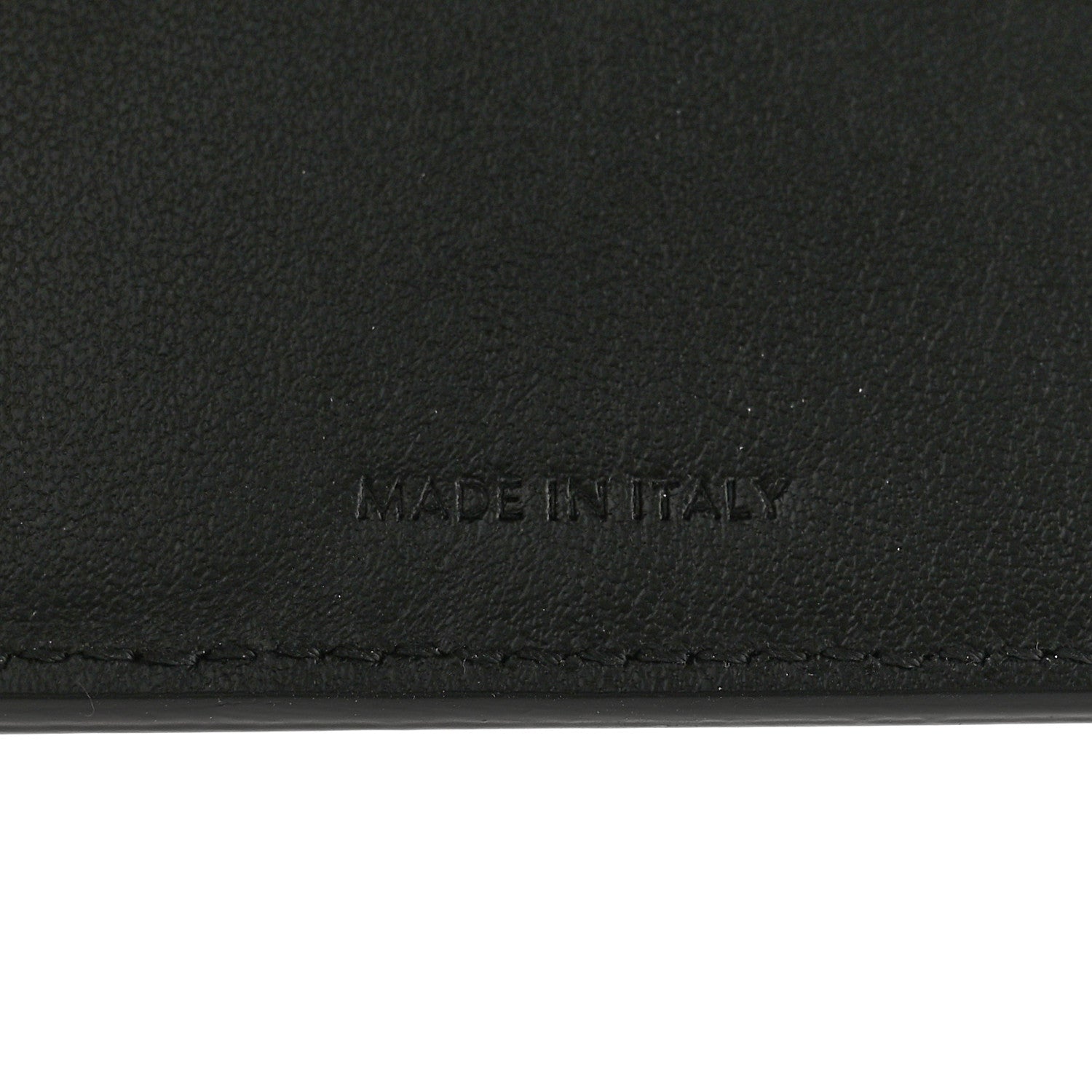 Celine Smooth Calfskin Triomphe Embossed Small Multifunction Folded Wallet Black 6 of 6