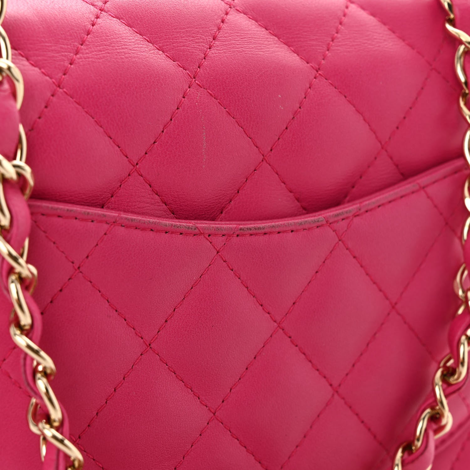 Chanel Lambskin Quilted Mini Square Flap Pink 11 of 11