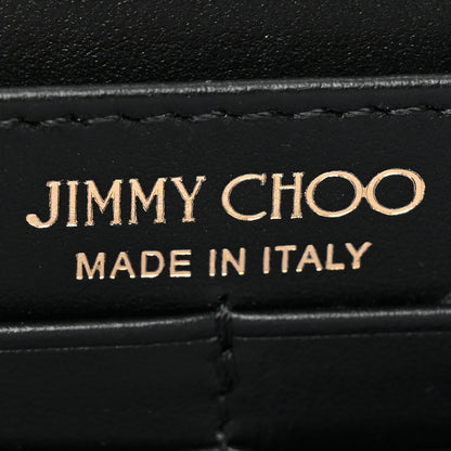 Jimmy Choo Smooth Calfskin Mini Palace Crossbody Black 5 of 12