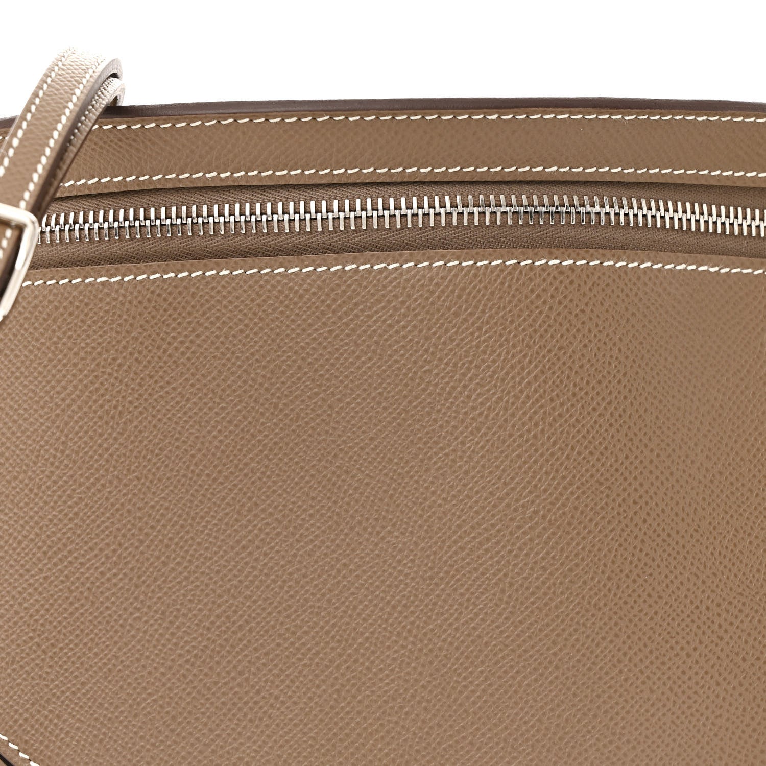 Hermes Epsom Petite Course Bag Etoupe 9 of 12