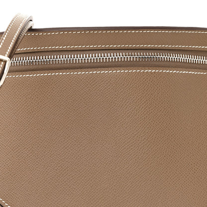 Hermes Epsom Petite Course Bag Etoupe 9 of 12