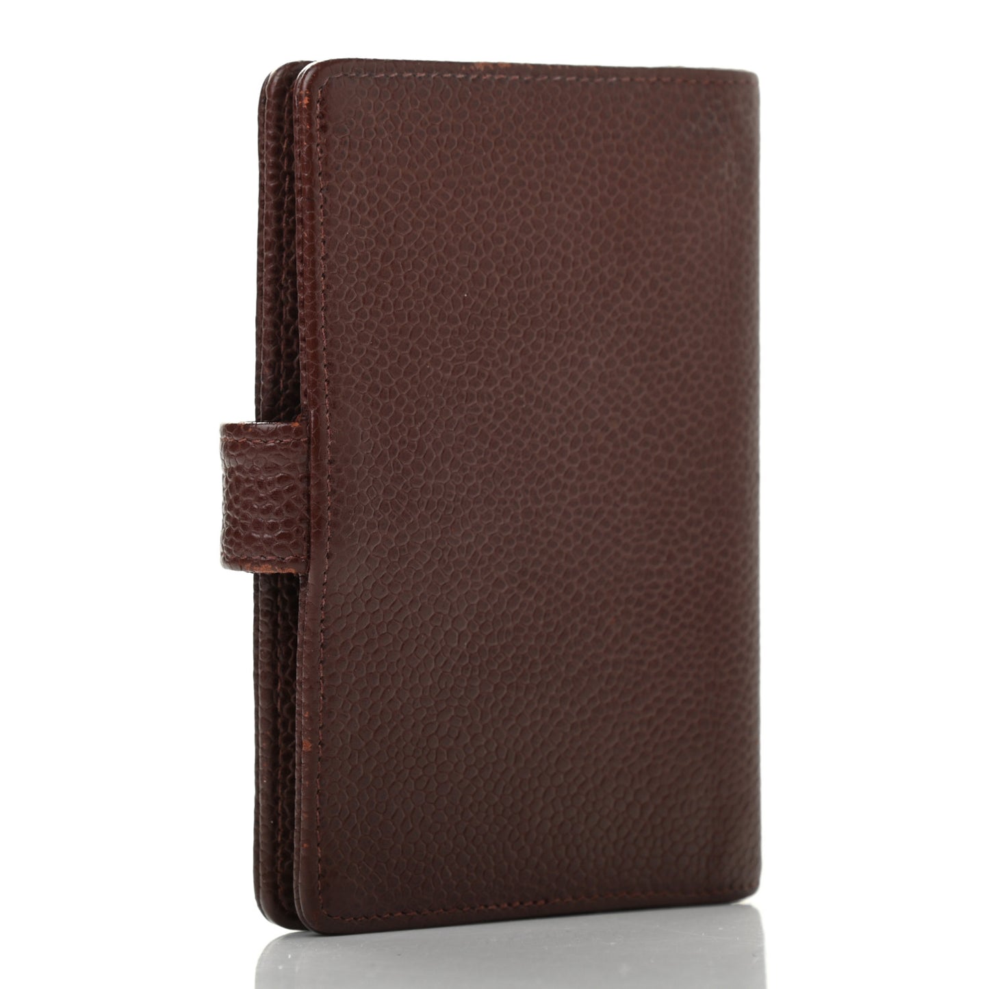 Caviar Timeless CC Ring Agenda Planner Brown