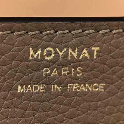 Moynat Taurillon Blush Calfskin Gabby BB Taupe 8 of 11