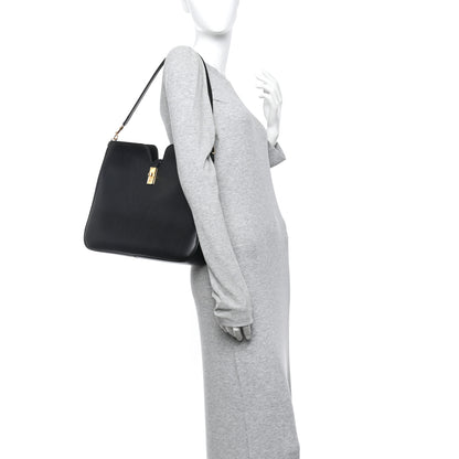 Celine Smooth Calfskin Medium Camille 16 Soft Bag Black 2 of 10