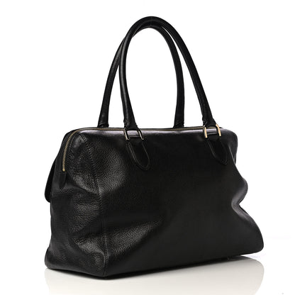 Mulberry Grainy Leather Medium Del Rey Satchel Black 4 of 8