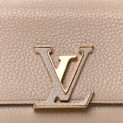 Louis Vuitton Taurillon Capucines Wallet Galet 6 of 7
