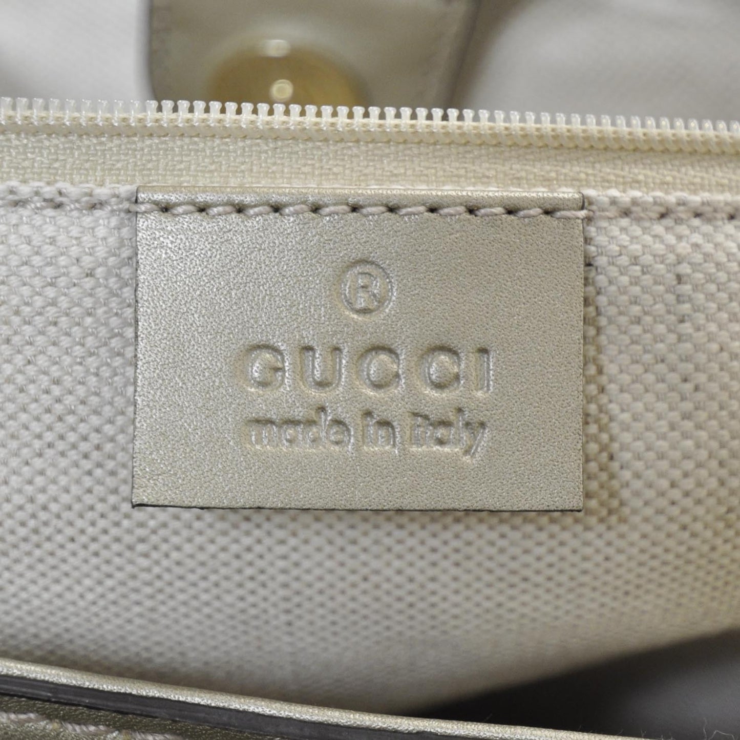 Guccissima Medium Sukey Tote Golden Beige
