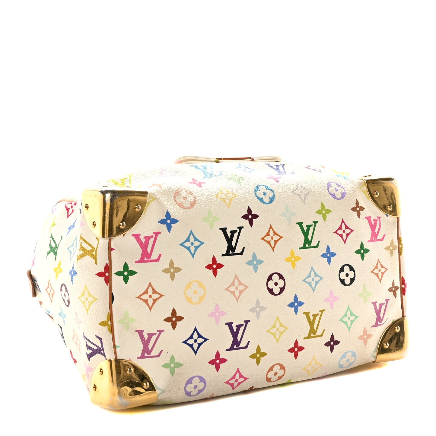 Monogram Multicolor Speedy 30 White