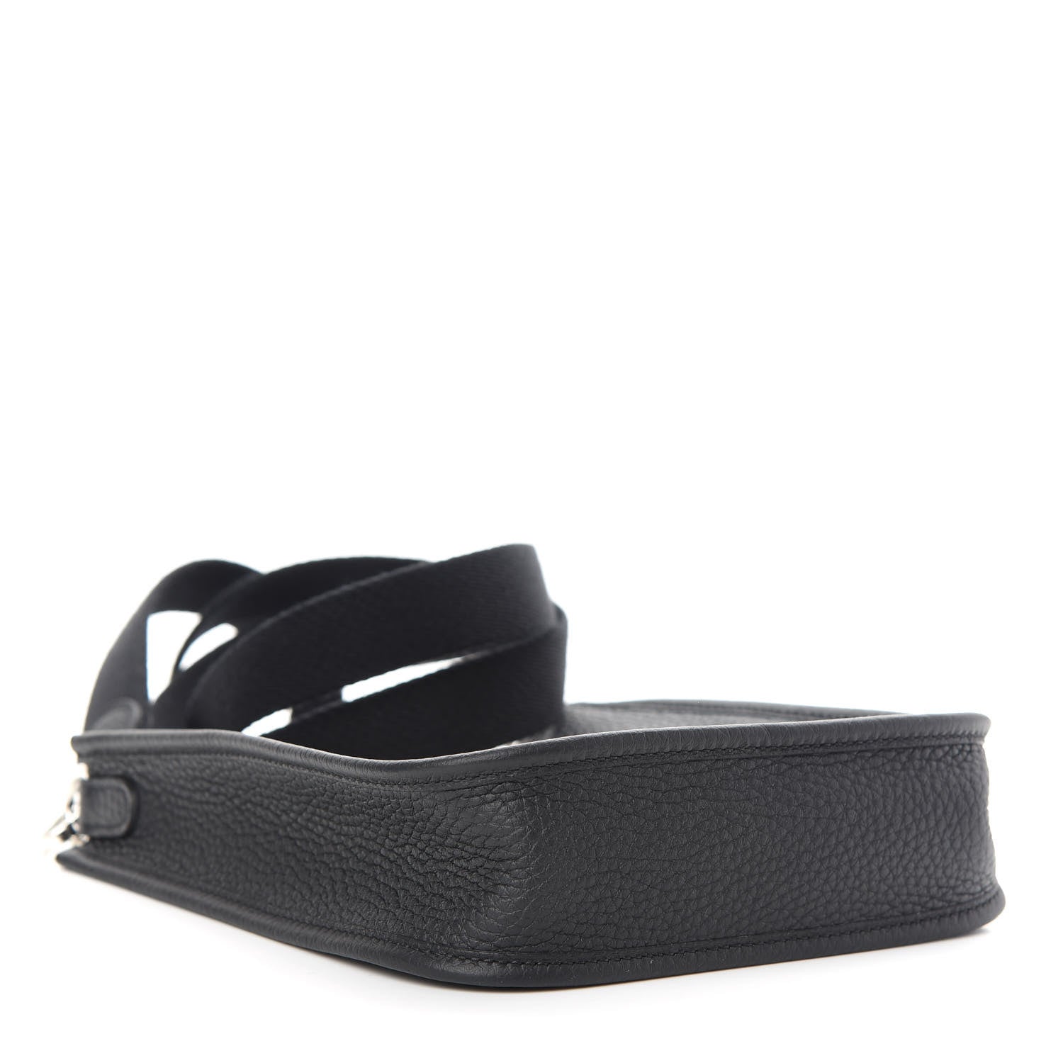 Hermes Taurillon Clemence Evelyne TPM Black 4 of 10