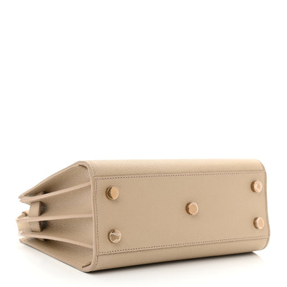 Saint Laurent Grained Calfskin Nano Sac de Jour Sea Salt 4 of 10