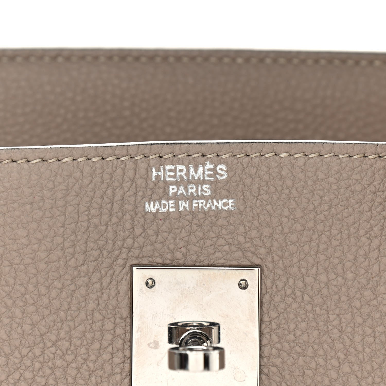 Hermes Togo Birkin 40 Gris Tourterelle 5 of 12