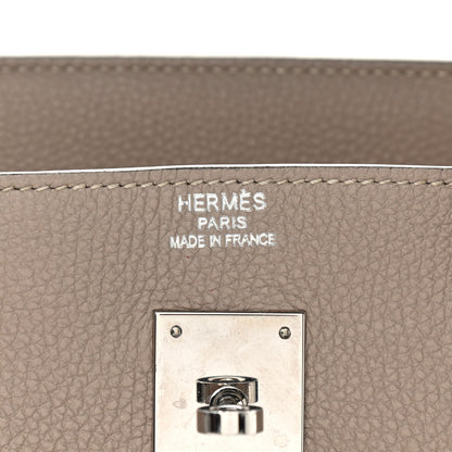 Hermes Togo Birkin 40 Gris Tourterelle 5 of 12