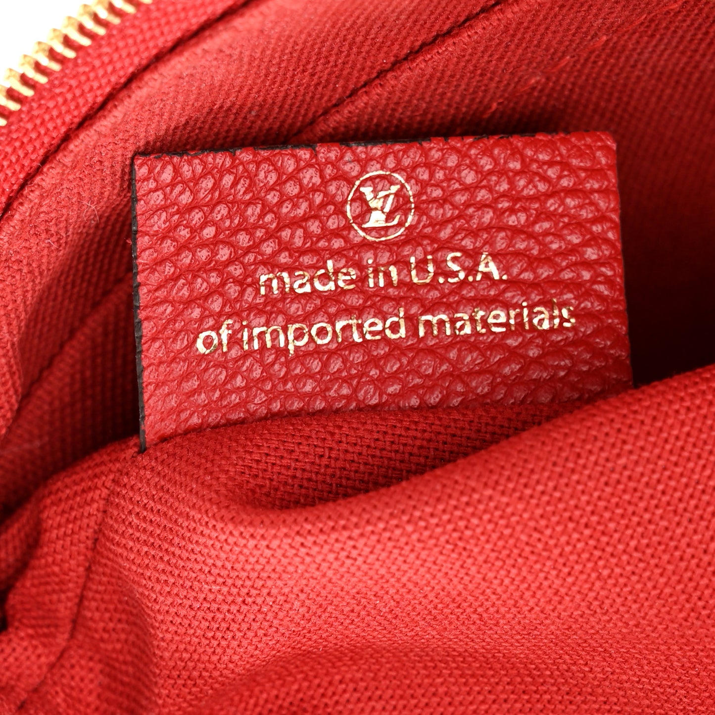 Monogram Pallas Clutch Cherry