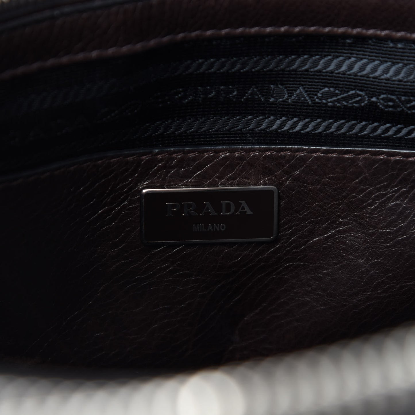 Glace Calfskin Twin Pocket Tote Moro