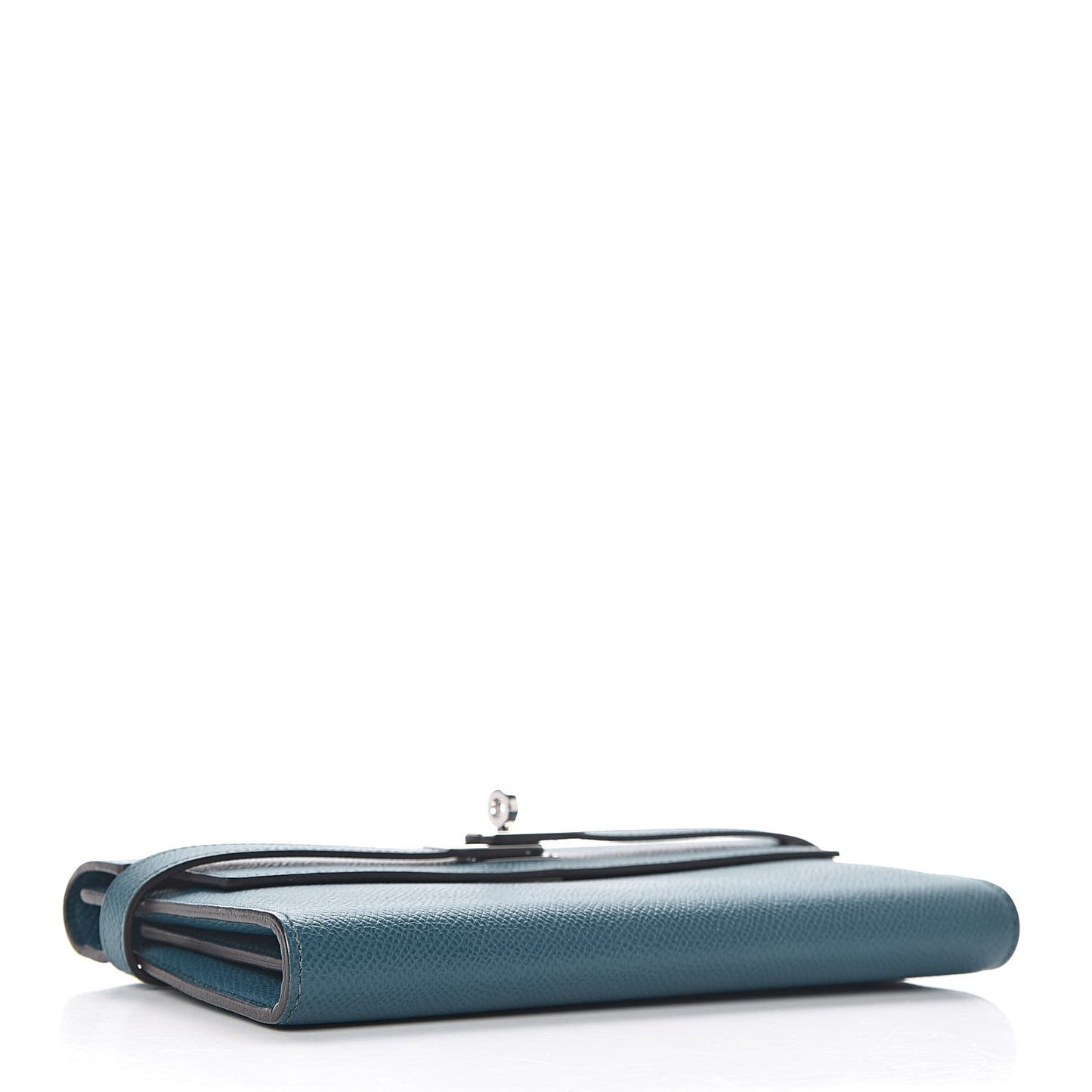 Epsom Kelly Longue Wallet Bleu Izmir