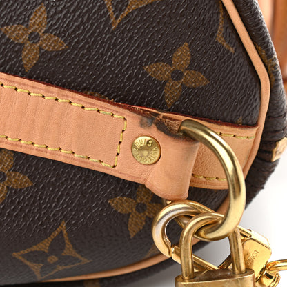 Louis Vuitton Monogram Speedy Bandouliere 35 10 of 13