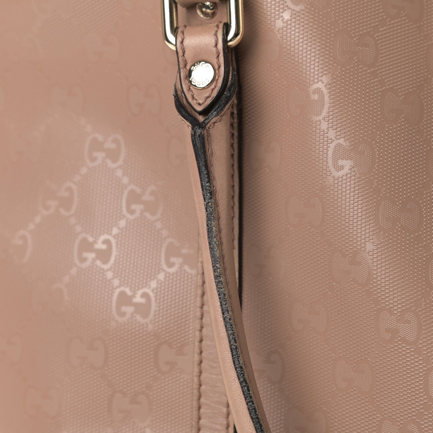 Gucci Imprime Monogram Medium Joy Tote Bag Winter Rose 16 of 21