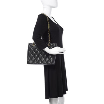 Chanel Caviar Quilted Small Tote Black 2 of 14