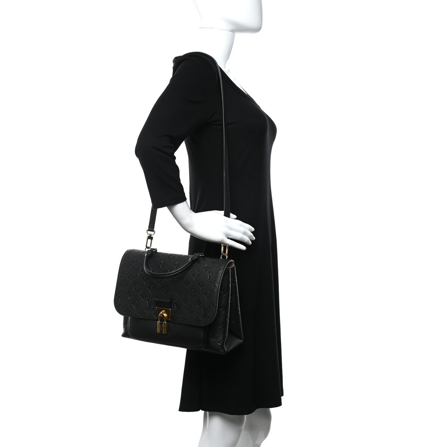 Louis Vuitton Empreinte Marignan Black 3 of 9