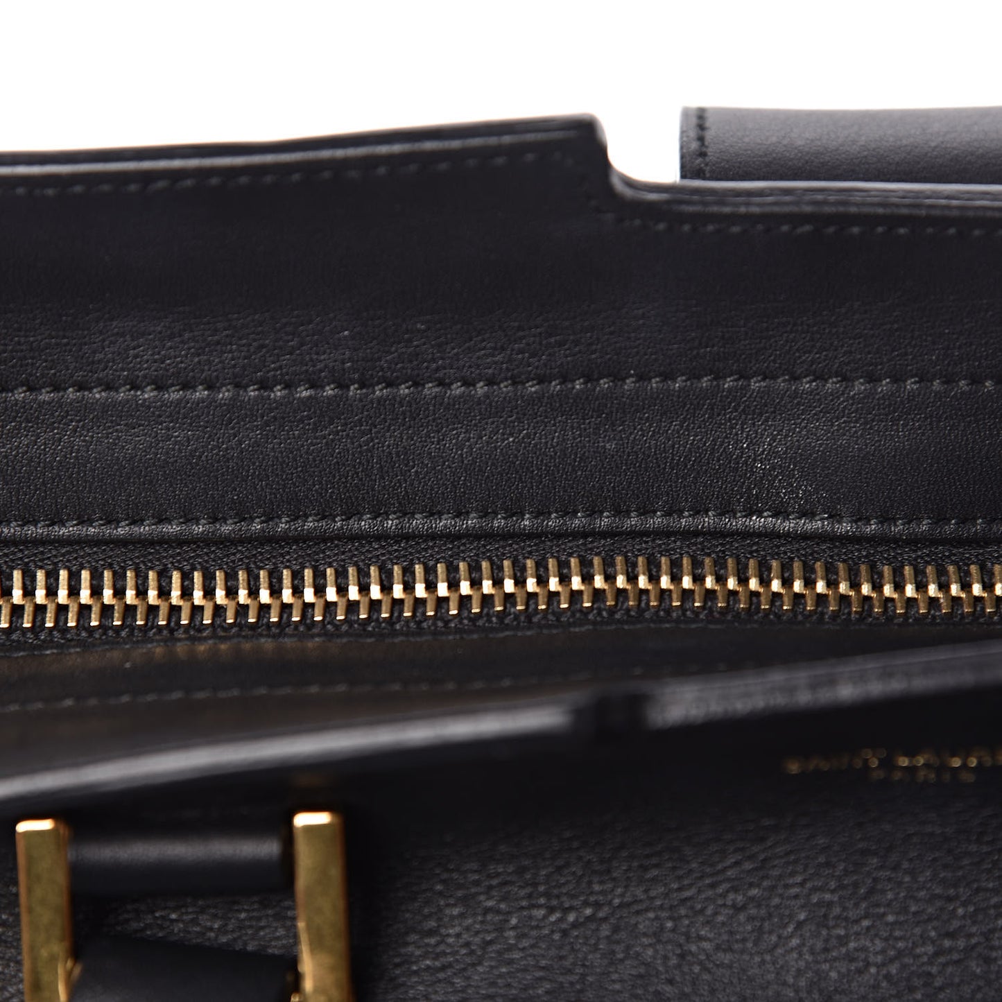 Calfskin Medium Classic Y Cabas Black