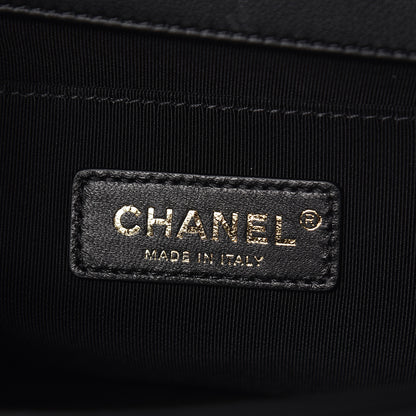 Chanel Calfskin Quilted Medium Boy Flap Black 8 of 10