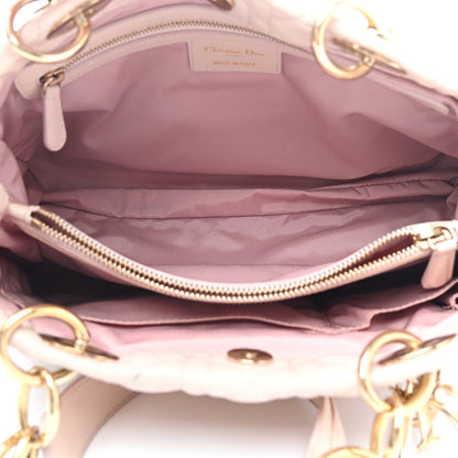 Christian Dior Lambskin Cannage Small Dior Soft Shopping Tote Light Pink 4 of 4